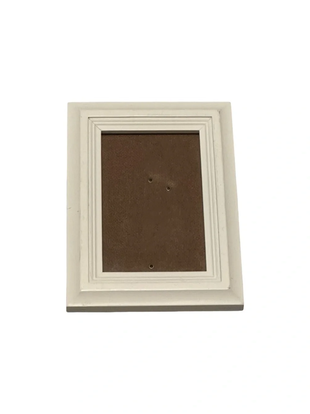 White Wood Picture Frame Square Neutral Decor Minimalist